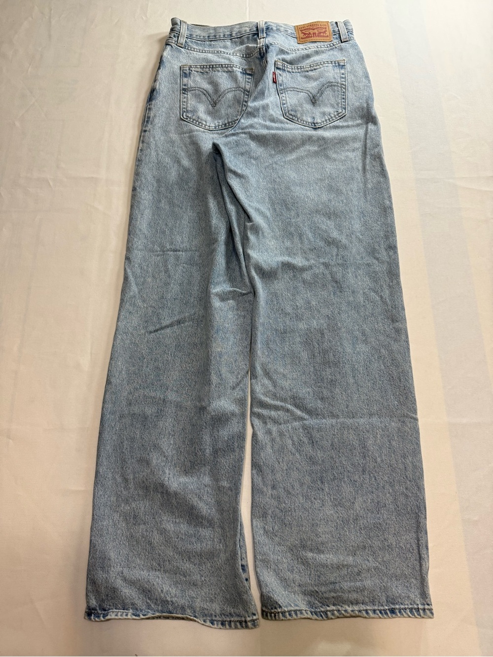Levi Strauss & Co Women’s High Waisted Straight Jeans Blue Denim Levi’s Size 27